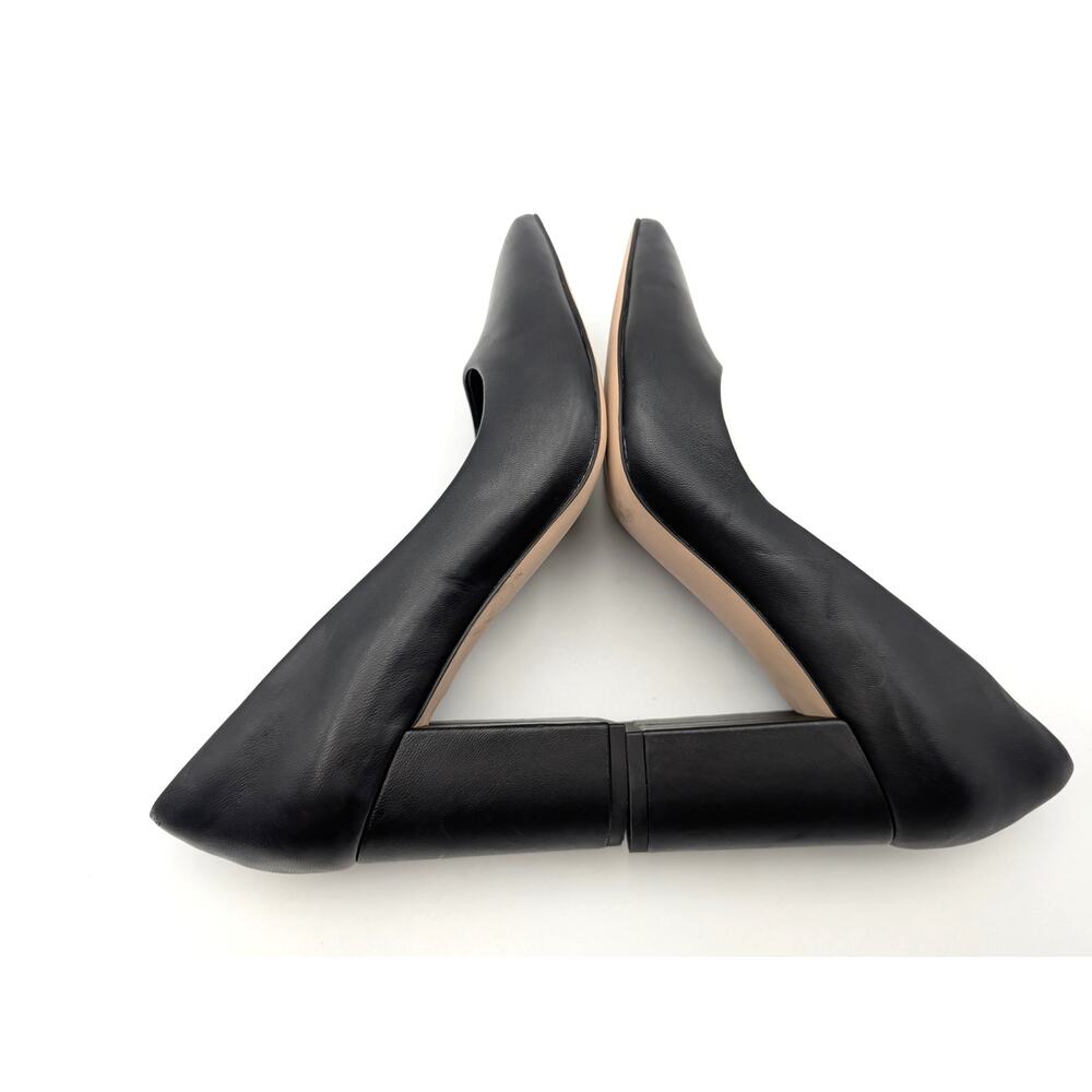 Nordstrom Poppy Pointed Toe High Heel Pump Women's Black Size US7M EU37 - Picture 5 of 13